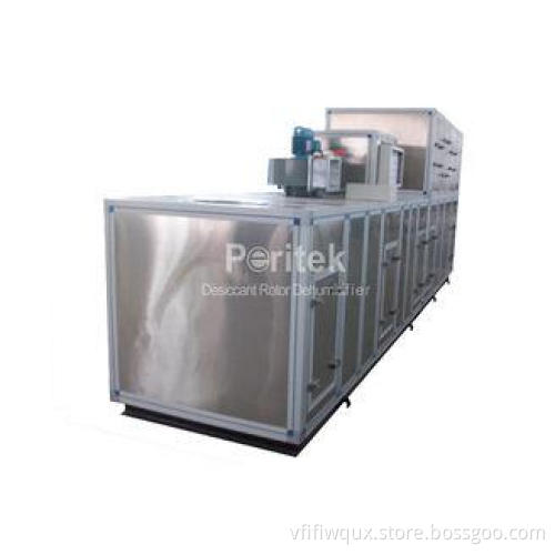Stainless Steel Panel Desiccant Wheel Dehumidifier , Indust